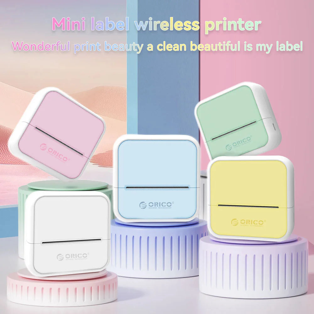 Mini impresora térmica pastel ✨